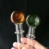 Nuovo fornello capo colorato Bong di vetro all'ingrosso Olio Tubi di acqua Tubi di vetro Rigs Fumo