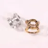 Wholesale- Schmuck-Set für Frauen Luxus-Designer-Gold-Silber-Cluster Ring Mode Bürodame Ring Schmuck Accessoires lieben Geschenk