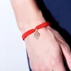 Fatima Hand Hamsa Evil Eye Charm Armbanden Rode Gevlochten String Touw Kettingen Bangle voor Vrouwen Mannen Mode DIY Handgemaakte Sieraden
