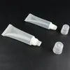 5ml 8ml 10ml 15ml Empty Lipstick Tube,Lip Balm Soft Hose,Makeup Squeeze Sub-bottling,Clear Plastic Lip Gloss Container