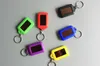 Énergie solaire LED porte-clés nuit 3 lampe de poche LED avec batterie rechargeable Mini porte-clés lampes de poche multicolores 2019