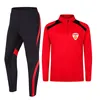 North Macedonia Football Clubteam Men039s Giacca traspirante Allenamento da calcio Basketball Soccer Sports Wear Gol6984368