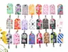 20 adet Yeni Mix Stil Polyester Katlanabilir Alışveriş Torbaları Kullanımlık Saklama Çantası Çevre Dostu Bez Çantalar