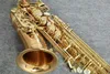 Top Marca New YANAGISAWA Alto Saxophone A-992 WO20 ouro laca Sax profissionais Bocal Patches Pads Reeds Dobre Neck