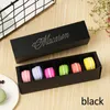 5 farben Macaron Verpackung Box Schöne Verpackt Hochzeit Party Kuchen Lagerung Keks Papier Box Kuchen Dekoration Backzubehör