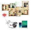 4CH Wireless Security Camera System WiFi Camera Kit NVR 1080P Night Vision IR-Cut CCTV Home Surveillance System Waterproof