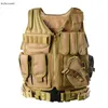 Taktisk väst Paintball Gear Hunting Vest Army Combat Armour Outdoor Protective Molle