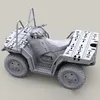 Kit de modelo de resina 135 militar dos eua atv polaris mv 850 atv quadrobike somente carro sem pintura e desmontado 311g y19055107134