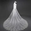 Voile de mariée à 2 niveaux bon marché avec peigne en dentelle et bord à paillettes, accessoires pour cheveux blancs et ivoire, voile de mariage pour les mariées à deux couches4972984