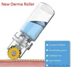 nuovo Titanium Hydra Roller 64 punte d'oro dell'ago Microneedle Automatic derma roller 0.25mm 0.5mm 1.0mm