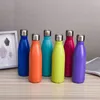 17oz Cola Shaped Water Bottle Vacuum Insulated Travel Water Bottles Double Walled Stainless Steel Coke Shape Outdoor Cup