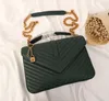 Clássico Bolsas Couro Mulheres Ombro Cadeia de embreagem bolsa bolsa de lona Messenger Bag Crossbody Bolsa de compras Totes