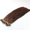 Brazilian Nano Dica Extensões de Cabelo Humano Duplo Duplo 1G / Strand 100g 16 "a 26" 100% Virgin Human Hair Quality Top Quality Vmae Hair