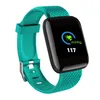 116 Plus Smart Watch Bransoletki Fitness Tracker Tętna Step Counter Activity Monitor Band Wristband PK ID115 Plus dla iPhone Android MQ20