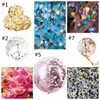 36inch Confetti Sequin Balloons Clear Latex Balloon for Wedding Birthday Halloween Party Decoration Balloons 8 Color HHA943