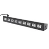 Buitenshuis Vakantie verlichting AC90V-240V 27W 9 LED's Paars Licht Bruiloft Stage Lamp Black Led Bar Lights