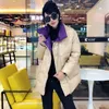 Fashion-Oversized Women's Coat Winter Warm Glossy Jacket Kvinnor Plus Storlek Harajuku Ytterkläder Varnished Down Jacket Women's ParkamX190822