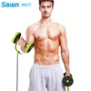 Awesome Oefening Fitness Gezondheidszorg Core Dual Wheels AB Roller Pull Touw Buik Taille Afslanken Trainer Workout-apparatuur