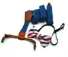 Kindermode einfarbiger Riemenclip bedrucktes Fliege-Set elastisches Gummiband 4 Clip hängende Hosenklammer DC244