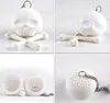 Kreatives T-Bones Tee-Ei mit Totenkopf-Motiv, Teesieb für Heimdekoration, Gesundheit und Schönheit zum Abnehmen