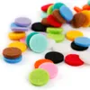 120Pcs 22cm Felt Pads Fit For 30mm Essential Oil Diffuser Necklace Bracelet Locket Colorful Diffuser Refill288c