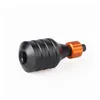 33mm Tattoo Cartridge Grip Black Color Aluminium Alloy Tattooing Grips With Ball Rotate Adjustment