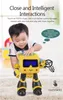 Robot para niños, Robot de Control remoto inteligente para niños, máquina de educación temprana, programación de baile, historia, desarrollo cerebral, juguete para regalo R17