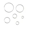 Простые серьги из стерлингового серебра 925 пробы для женщин и девочек, минималистичный круглый дизайн, серьги-кольца Brinco, ювелирные изделия YME1199790908