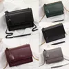 Luxury designer handbags Sunset women shoulder bags designer purse High quality real leather chain flap bag