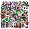 The Joker Stickers Waterproof etiqueta do carro para geladeira bagagem Moto Car Mala Moda Adesivo Laptop 50pcs 1 Opp saco Free Ship