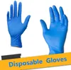 Home Elastic blue / white / black disable gloves environmental protection work gloves household-resistent Cleaning Gloves 7049