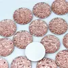 100PCS 20MM Resin Round flatback Resin Rhinestones Crystals and Stone Beads Scrapbooking crafts Jewelry Accessories ZZ414248e