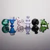 2019 novo 49mm quartzo banger unha com giro carb tampão e terp pérola fêmea masculino 10mm 14mm 18mm para Dab Rig Bong