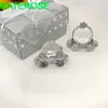 50pcs Weding Favors Crystal Cinderella Pumpkin Carriage in Gift Box Baby Shower Birthday Frevenir Rec￩m -nascido Bristenamento Primeira Comunh￣o Presents