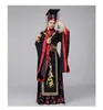 Traditionell Forntida kinesiska Hanfu Men Tv Play Stage Wear Male Emperor Kostym Dragon Broderi Gown Vestido Den Qin Dynasty Imperial Dress