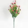 5 adet Yapay Okaliptüs Tomurcuk Şube Bitki Duvar Çiçek Aranjmanı Sahne Düğün Buket Ev Bar Otel Dekorasyon Için
