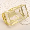 Treasure Chest Candy Box Wedding Favor Mini Gift Boxes Food Grade Plastic Transparent Jewelry Stoage Case7696011