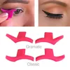Eyeliner make-up stempel schimmel vleugels gemakkelijk te dragen vloeibare oogvoering zwarte vleugel vorm cosmetische eyeliner stempel maquiagem gereedschap