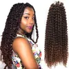 1Packs Passion Hair 18 inch Long Boheemse vlechten Watergolf voor passie Haakhaak vlechten Haar Synthetisch haaruitbreiding4243599