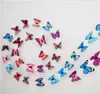 Brand New 12PCS 3D PVC Magnetic DIY Butterfly Wall Decoration Sticker Home Room With Double Side Glue Fridge Magnet