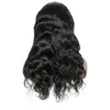 2020 vendita calda parrucche piene del merletto dei capelli umani per le donne nere parrucche brasiliane della parte anteriore del pizzo dell'onda del corpo dei capelli umani Gluless