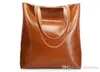Designer-Sommermode-Damentasche aus neuer Rindsleder-Damentasche Einfache und großvolumige modische Single-Shoulder-Einkaufstasche