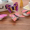 Väggklistermärkear Inredning Färgrik Byte Butterfly Led Night Light Lampa Hemrum Party Desk Decorations grossistpris