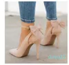 Hot Style -New Women High Heels Bow Pumps Sexy Stiletto Pekade Toe Fashion Party Pumps Ladies Bröllopsskor