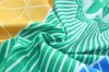 Tapis de plage arc-en-ciel, serviette de Yoga, couverture Mandala, tapisserie murale suspendue à rayures, nappe colorée pour la maison