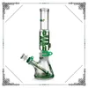 7MM beaker bongs Freezable Coil Tube bong glass water pipe build a bubbler hookahs smoking Waterpipes