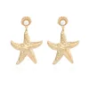 Fashion - boucles d'oreilles en alliage d'alliage doré exagération exagération étoile boucle oreille pour femmes