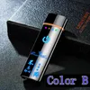 Nice Colorful USB Lighter Больше цветовых схем Инновационный дизайн Циклическая зарядка для сигарет-бонг Курительная трубка Многократное использование Высокое качество