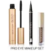 Set de maquillage pour les yeux professionnels Set à fard à paupières Black Eyeliner Mascara Maquillage Kit de fard à paupières Brand Imperproof Cosmetic9331005