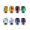 La plus récente forme de cône en acier inoxydable 510 en résine époxy SS Drip Tips Embouchure adaptée au sous-réservoir Trinity Alpha Pod mini Arctic Atlantis TFV8 Baby DHL